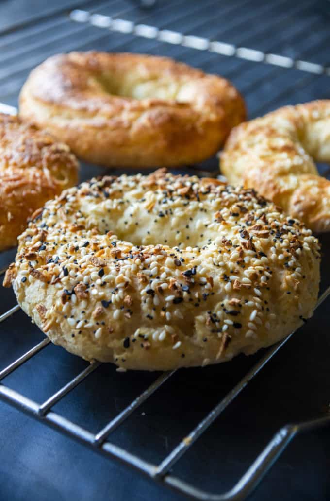 2 Ingredient Bagels | A Wicked Whisk
